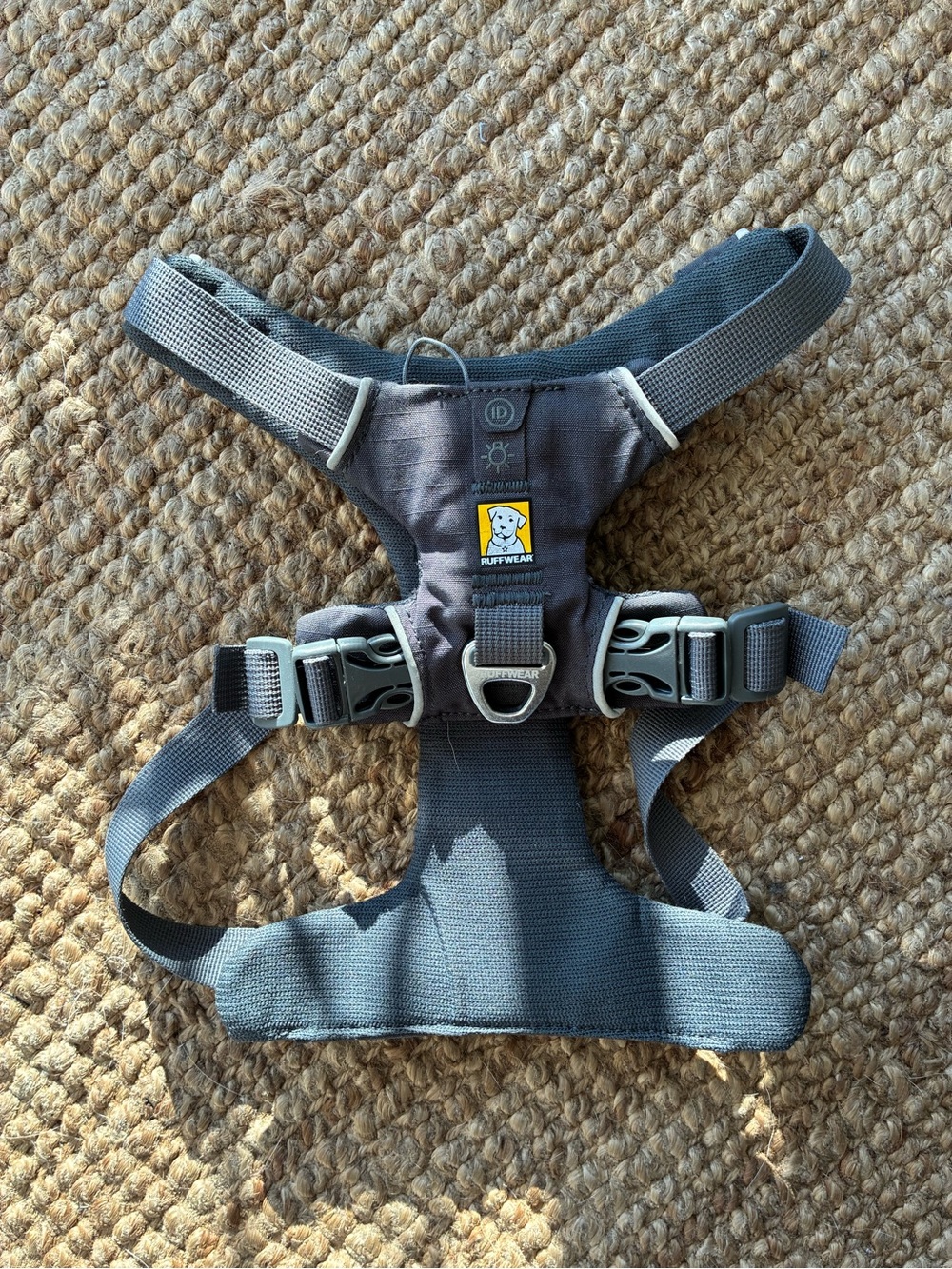 RUFFWEAR USED & WASH front range dog harness, XS, Grey